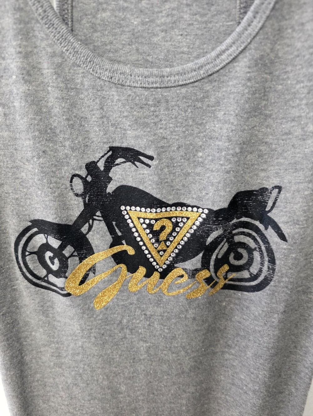 Guess Tank Sz Small Vintage Y2k Sz Small Bling